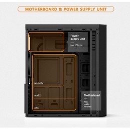 Zalman skříň T6 / Middle tower / ATX / USB 3.0 / USB 2.0