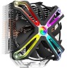 Zalman CPU cooler CNPS17X / 140mm RGB fan / heatpipe / PWM / height 160mm / for AMD and Intel