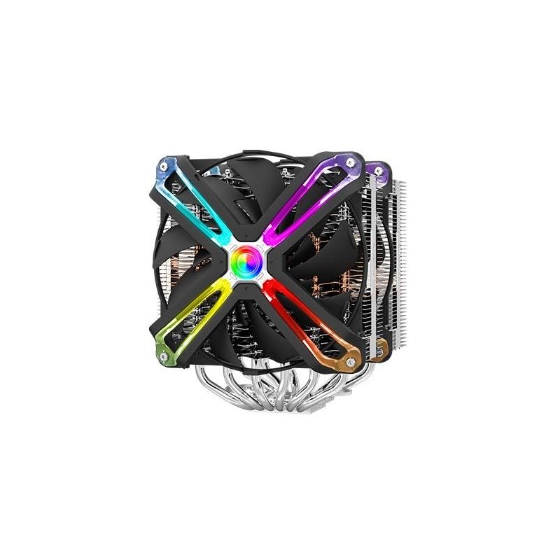 Zalman chladič CPU CNPS20X / 2x 140mm RGB ventilátor / heatpipe / PWM / výška 170mm / pro AMD i Intel