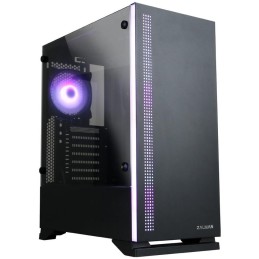 Zalman skříň S5 Black / Middle tower / ATX / USB 3.0 / USB 2.0 / průhledná bočnice