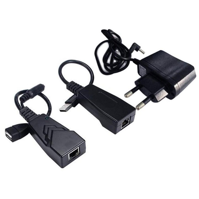 PremiumCord USB 2.0 extender po Cat5/Cat5e/Cat6 / do 50m