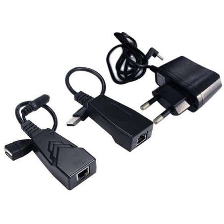 PremiumCord USB 2.0 extender po Cat5/Cat5e/Cat6 / do 50m