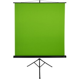 AROZZI Green Screen/ zelené plátno pro fotografy a streamery/ mobilní trojnožka 90" (228 cm)/ 157 x 157 cm/ case černý