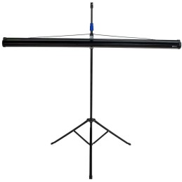 AROZZI Green Screen/ zelené plátno pro fotografy a streamery/ mobilní trojnožka 90" (228 cm)/ 157 x 157 cm/ case černý