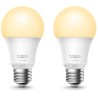 TP-Link Tapo L510E(2-pack) Smart bulb E27, 8.7W, 230V, via IP, dimmable, 2700K