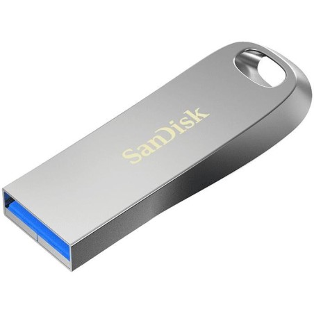 SanDisk Ultra Luxe 128GB / USB 3.1 / celokovový design / stříbrná