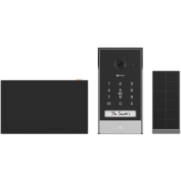 EZVIZ chytrý domácí interkom EP7/ Wi-Fi/ 2K/ 7" dotykový monitor/ videotelefon/ bezdrátový zvonek/ IP65/ černo-stříbrný