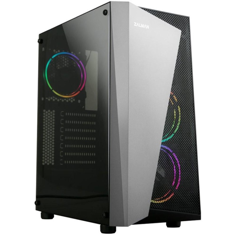 Zalman skříň S4 Plus / Middle tower / ATX / USB 3.0 / USB 2.0 / průhledná bočnice