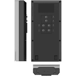 EZVIZ chytrý domácí interkom EP7/ Wi-Fi/ 2K/ 7" dotykový monitor/ videotelefon/ bezdrátový zvonek/ IP65/ černo-stříbrný