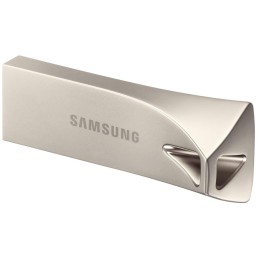 SAMSUNG Bar Plus USB 3.2 256GB / USB 3.2 Gen 1 / USB-A / Kov / Stříbrná