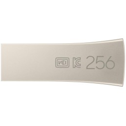SAMSUNG Bar Plus USB 3.2 256GB / USB 3.2 Gen 1 / USB-A / Kov / Stříbrná