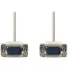 NEDIS VGA-Kabel (D-SUB)/ VGA-Stecker - VGA-Stecker/ Elfenbein/ 2m
