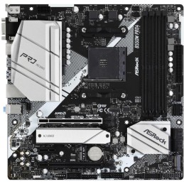 ASRock B550M Pro4 / AMD B550 / AM4 / 4x DDR4 DIMM / VGA / HDMI / DP / 2x M.2 / USB-C / mATX