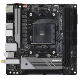 ASRock B550M-ITX/ac / AMD B550 / AM4 / 2x DDR4 DIMM / HDMI / DP / M.2 / WiFi /Mini-ITX