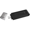 KINGSTON DataTraveler 70 64GB / USB 3.0 Type C / čierna