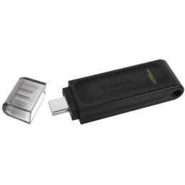 KINGSTON DataTraveler 70 128GB / USB 3.0 Type C / černá