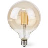 USZKODZONE OPAKOWANIE - Żarówka LED NEDIS Wi-Fi smart filament/ E27/ G125/ 7 W/ 230 V/ 806 lm/ ciepła biel/ 1800 - 3000 K/ ściem