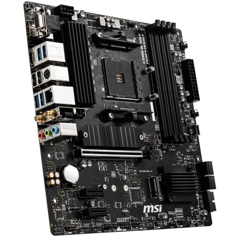 MSI B550M PRO-VDH WiFi / B550 / AM4 / 4x DDR4 DIMM / 2x M.2 / VGA / HDMI / DP / WiFi / mATX
