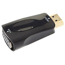 PremiumCord konvertor HDMI na VGA + audio/ černý