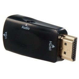 PremiumCord konvertor HDMI na VGA + audio/ černý