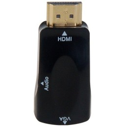 PremiumCord konvertor HDMI na VGA + audio/ černý