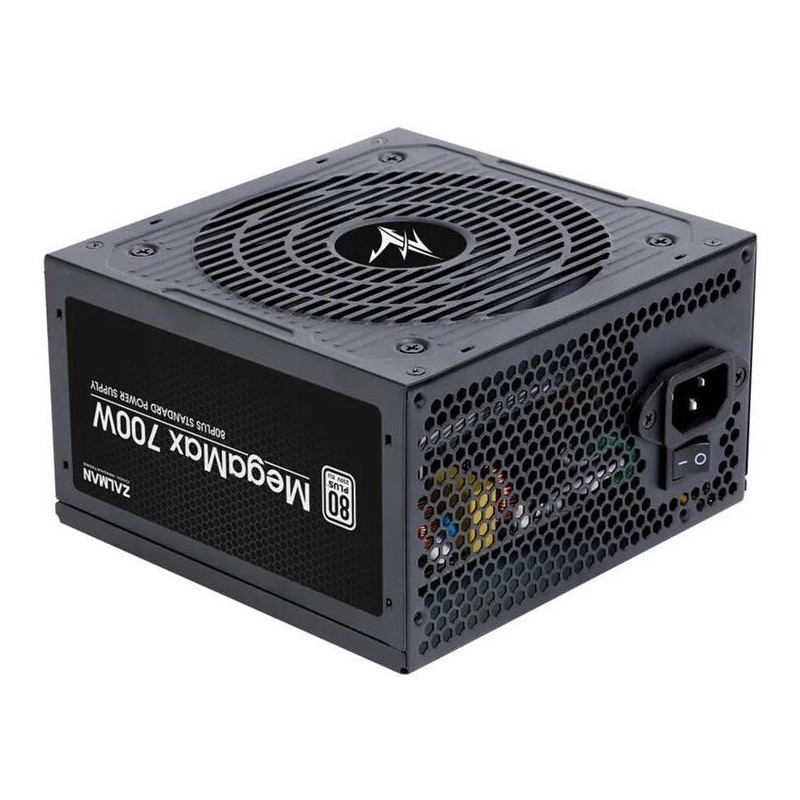 Zalman zdroj MegaMax 700W/ ATX / akt. PFC / 120mm ventilátor / 80PLUS