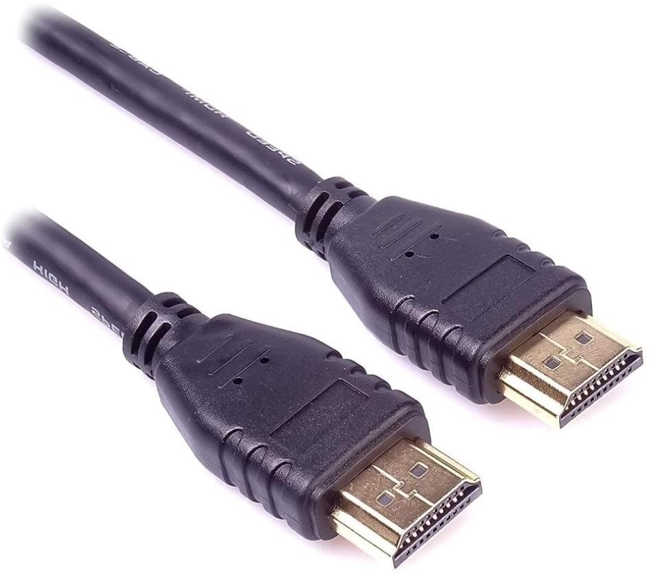 PremiumCord HDMI 2.1 High Speed + Ethernet kábel / 8K @ 60Hz / pozlátené konektory / 3m / čierny