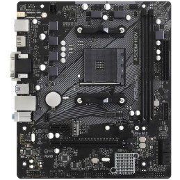 ASRock A520M-HDV / AMD A520 / AM4 / 2x DDR4 DIMM / M.2 / VGA / DVI-D / HDMI / mATX