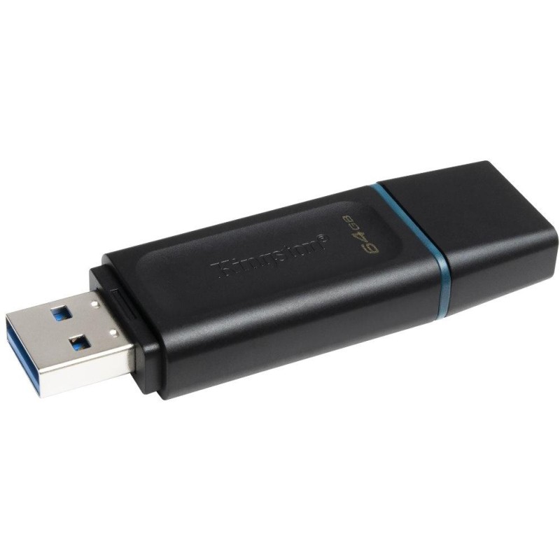 KINGSTON DataTraveler EXODIA 64GB / USB 3.2 / černo-modrá