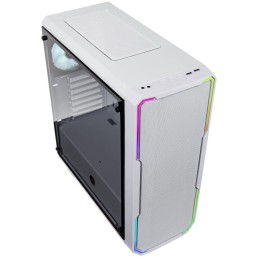 BitFenix skříň Enso Mesh / ATX / 2x120mm / 2xUSB 3.0 / ARGB / tvrzené sklo / bílá