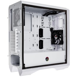 BitFenix skříň Enso Mesh / ATX / 2x120mm / 2xUSB 3.0 / ARGB / tvrzené sklo / bílá