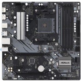 ASRock A520M PHANTOM GAMING 4 / AMD A520 / AM4 / 4x DDR4 DIMM / 2x M.2 /b HDMI / DP / mATX