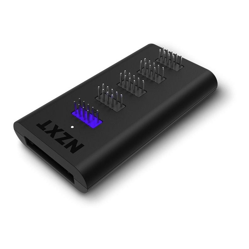 NZXT AC-IUSBH-M3 USB Expansion rozšiřující karta 4x USB 2.0 interní, 1x USB 2.0 externí, uzavřené magnetické tělo