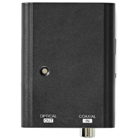 NEDIS digitální audio převodník/ 1cestný/ zásuvka RCA (SPDIF)/ zásuvka Toslink/ černý