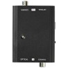 NEDIS digitální audio převodník/ 2cestný/ zásuvka RCA + zásuvka Toslink/ zásuvka RCA + zásuvka Toslink/ černý