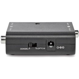 NEDIS digitální audio převodník/ 2cestný/ zásuvka RCA + zásuvka Toslink/ zásuvka RCA + zásuvka Toslink/ černý