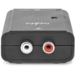 NEDIS převodník stereofonního zvuku na digitální/ 1cestný/ 2x zásuvka RCA (Stereo)/ zásuvka RCA + zásuvka Toslink/ černý