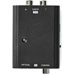 NEDIS převodník digitálního zvuku na stereofonní/ 1cestný/ zásuvka RCA + zásuvka Toslink/ 2x zásuvka RCA (Stereo)