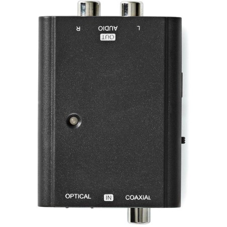 NEDIS převodník digitálního zvuku na stereofonní/ 1cestný/ zásuvka RCA + zásuvka Toslink/ 2x zásuvka RCA (Stereo)