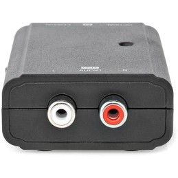 NEDIS převodník digitálního zvuku na stereofonní/ 1cestný/ zásuvka RCA + zásuvka Toslink/ 2x zásuvka RCA (Stereo)