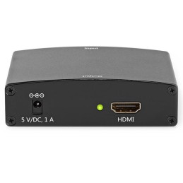 NEDIS převodník VGA na HDMI/ 2x RCA/ černý