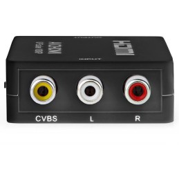 NEDIS převodník smíšeného videa na HDMI/ 3x RCA/ černý