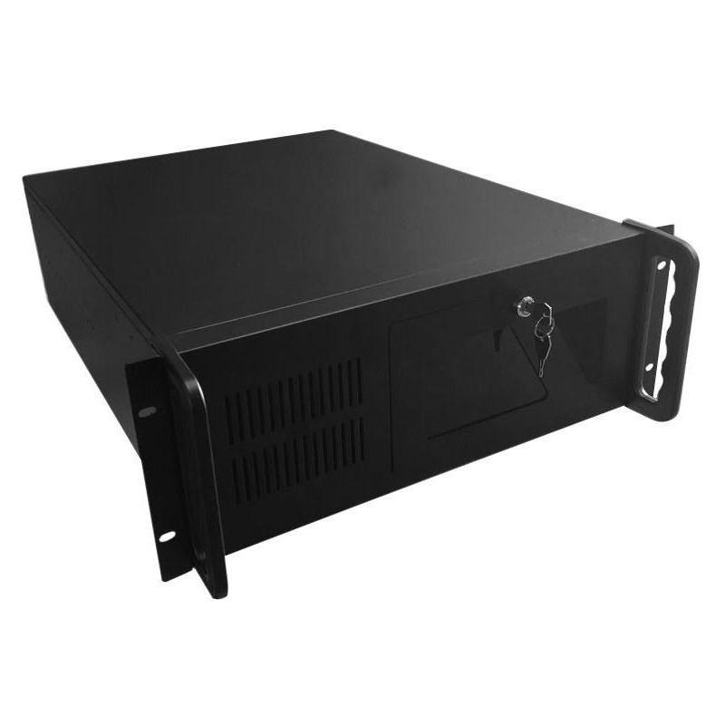 DATACOM 19" Case IPC 4U/585mm  BK bez PSU