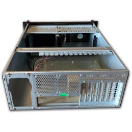 DATACOM 19" Case IPC 4U/585mm  BK bez PSU