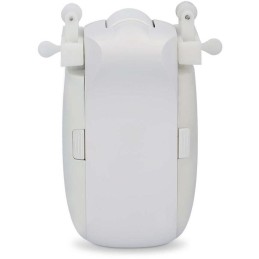 NEDIS chytrý motor (robot) závěsů/ kabelový systém u kolejnice/ napájení z baterie/ napájení z USB/ 4000 mAh/ BT/ bílý