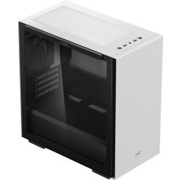 DEEPCOOL skříň Macube 110 WH / Micro ATX / 120mm fan / 2xUSB 3.0 / prosklená bočnice s magnetickým uchycením /  bílá