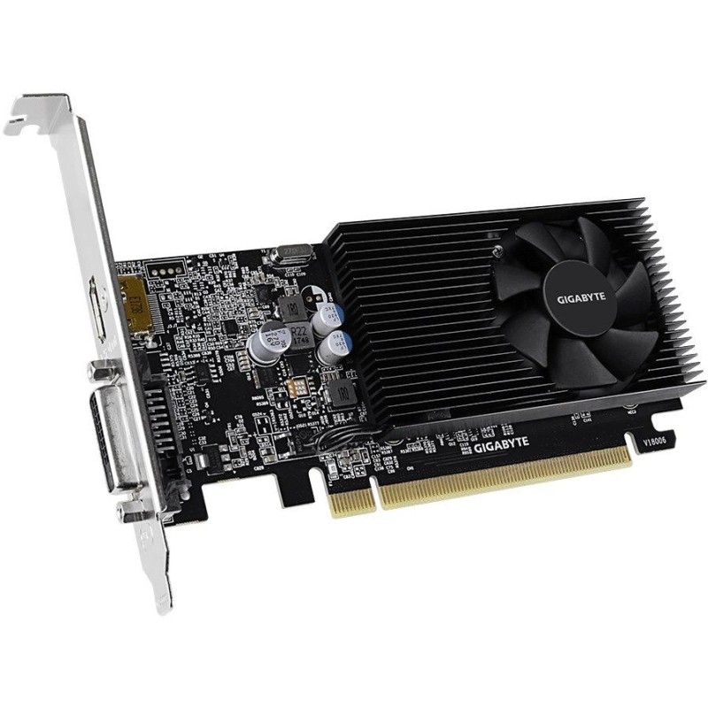 GIGABYTE  GeForce GT 1030 2GB / PCI-E / 2GB GDDR4 / DVI-D / HDMI / Low Profile
