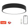 IMMAX NEO RONDATE SLIM SMART stropné svietidlo 80 x 7cm 65W čierne Zigbee 3.0, TUYA
