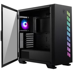 MSI skříň MAG VAMPIRIC 300R/ bez zdroje/ levé temp. sklo/ 1x 120mm ARGB fan/1x USB3.1 Type-C/2x USB3.0/ černá