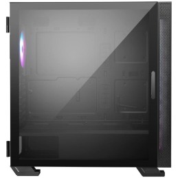 MSI skříň MAG VAMPIRIC 300R/ bez zdroje/ levé temp. sklo/ 1x 120mm ARGB fan/1x USB3.1 Type-C/2x USB3.0/ černá